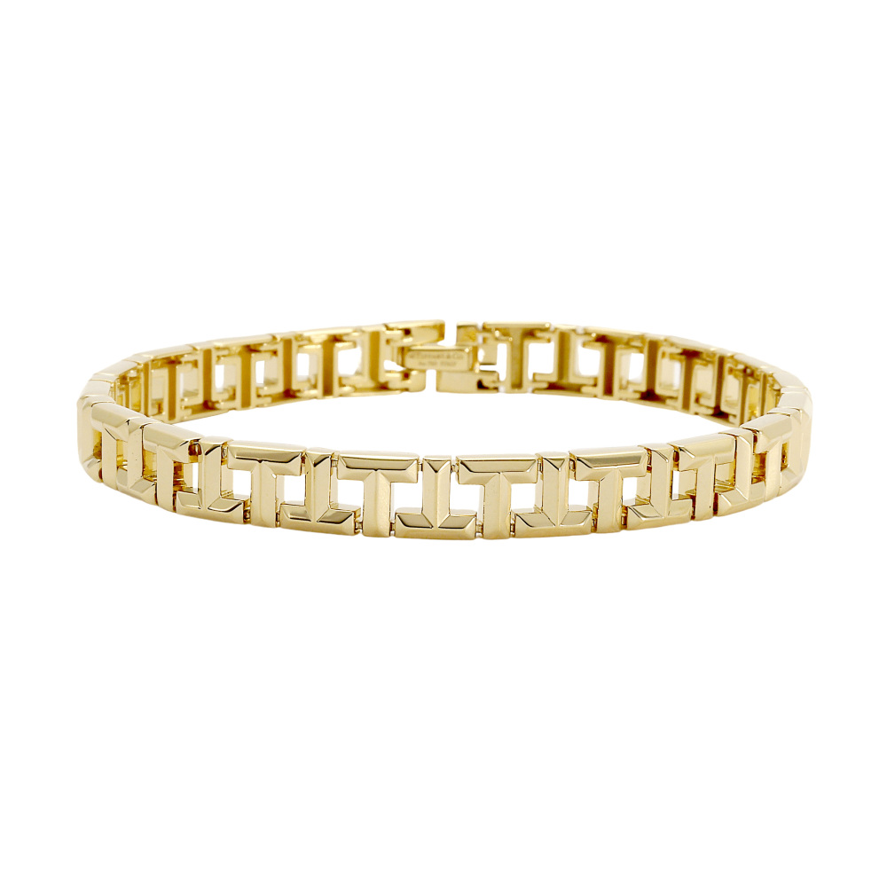 Tiffany & Co. Tiffany T True Narrow Bracelet L 18K Yellow Gold 62996439