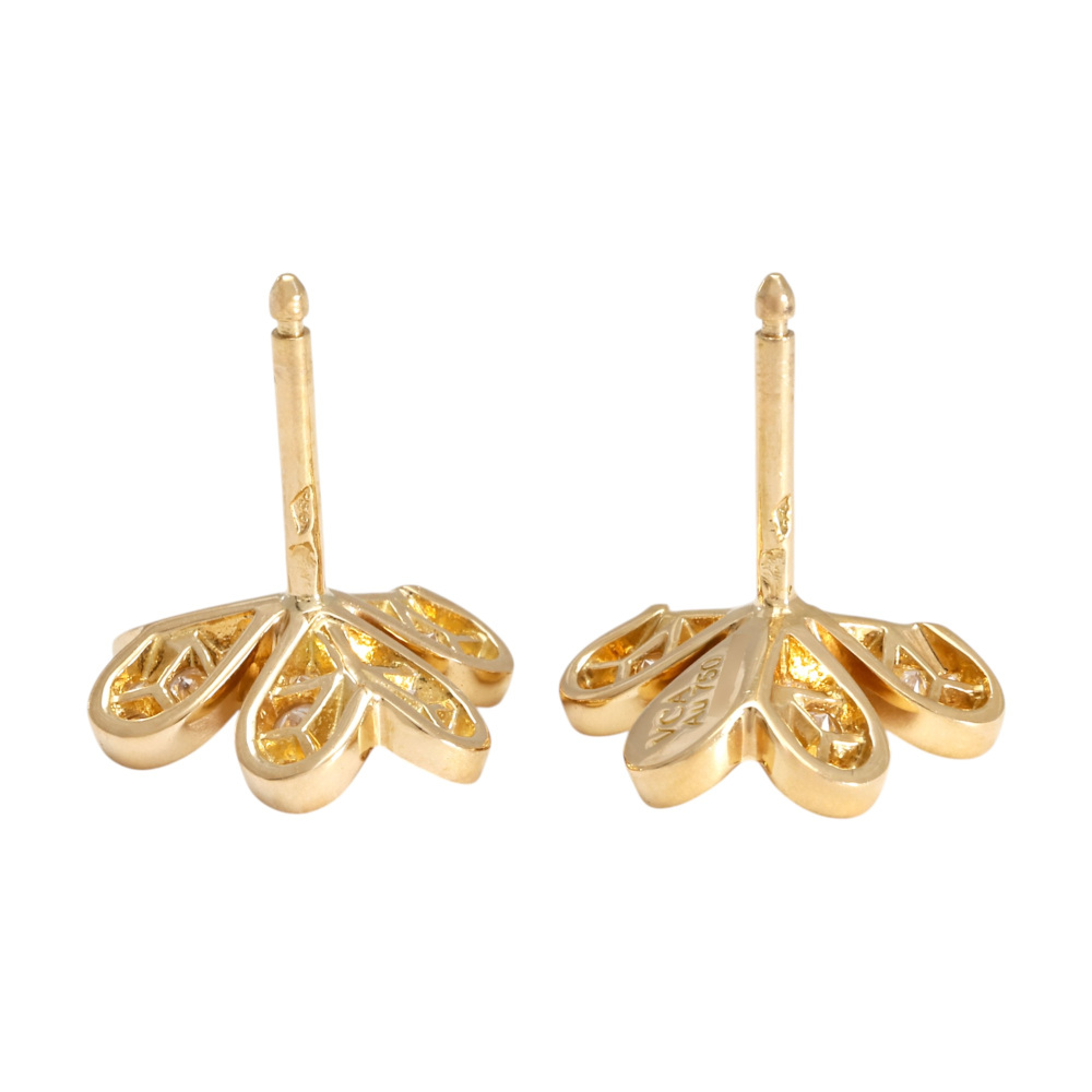Van Cleef & Arpels Frivole Earrings 18K Yellow Gold VCARP24200