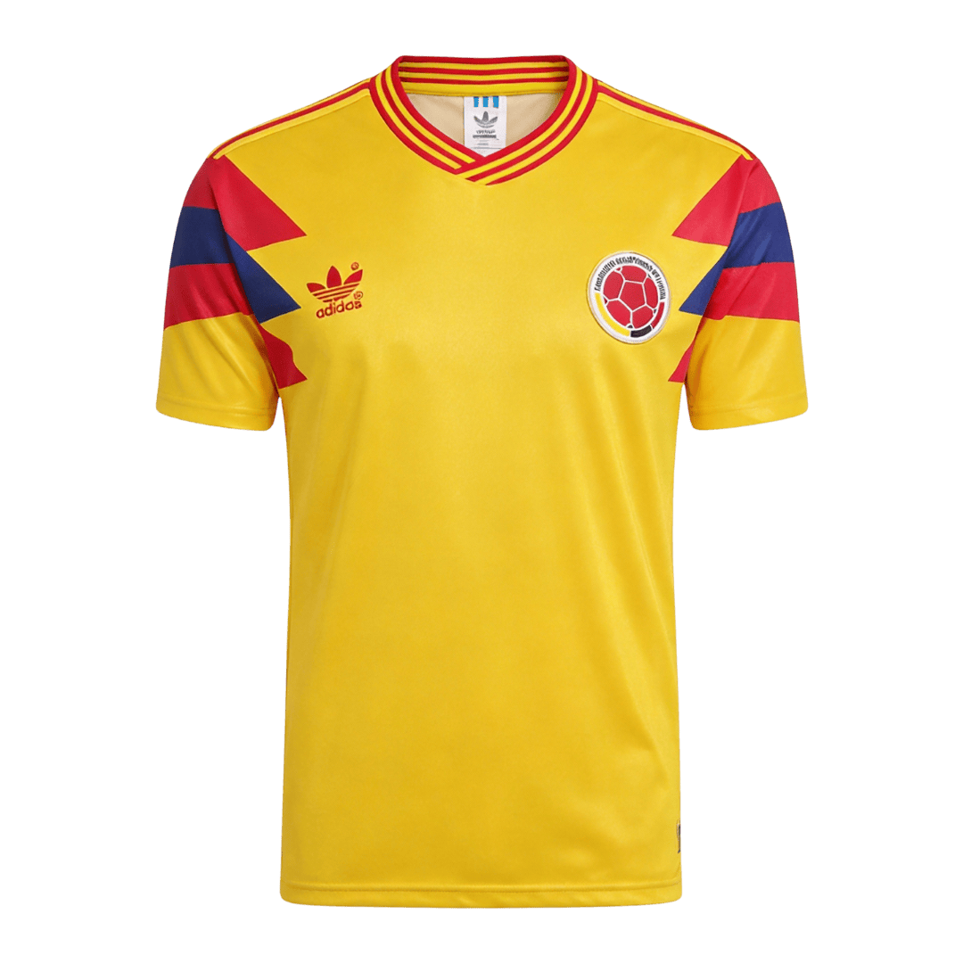 Retro Soccer Jersey Colombia Home 1990