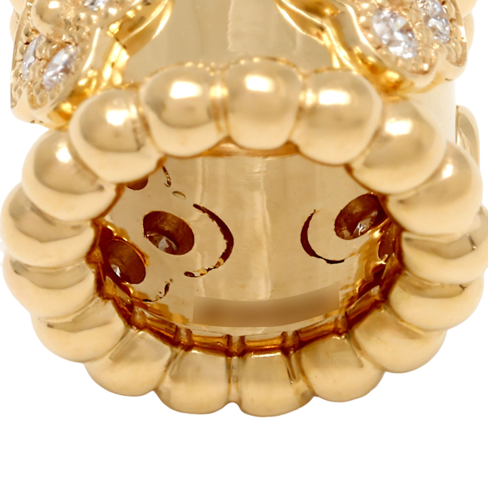 Van Cleef & Arpels Perlet Necklace 18K Yellow Gold Diamond VCARO3YG00