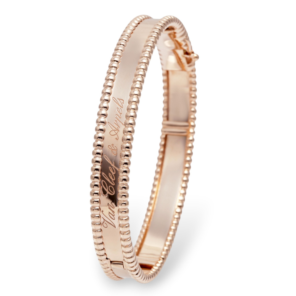 Van Cleef & Arpels Perlet Xs Bracelet 18K Rose Gold VCARN8P800