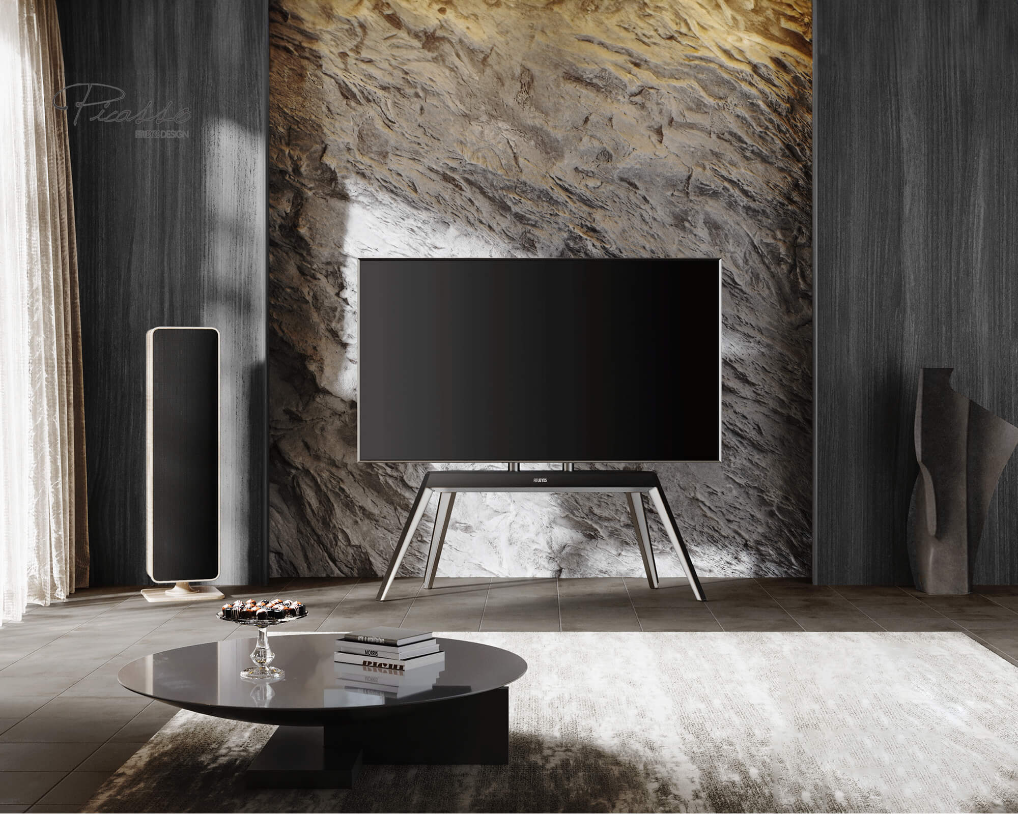 Picasso FT88 Floor TV Stand