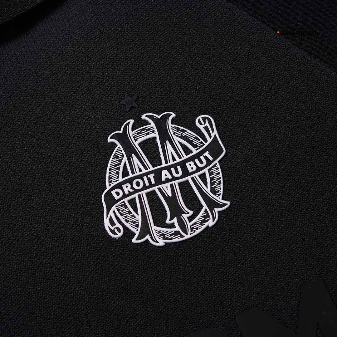 Marseille Goalkeeper Soccer Jersey Black - 125th Anniversary