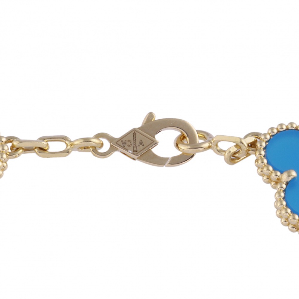 Van Cleef & Arpels Vintage Alhambra Bracelet 18K Yellow Gold VCARP34900