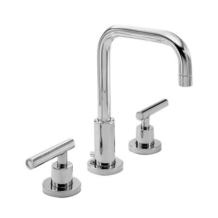Newport Brass 1400L/06 East Square Widespread Lavatory Faucet Antique Brass