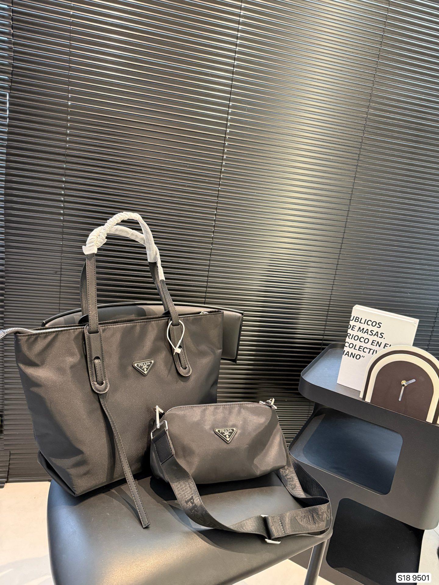 Prada Classic Tote Handbag Shoulder Bag - cnluxepick