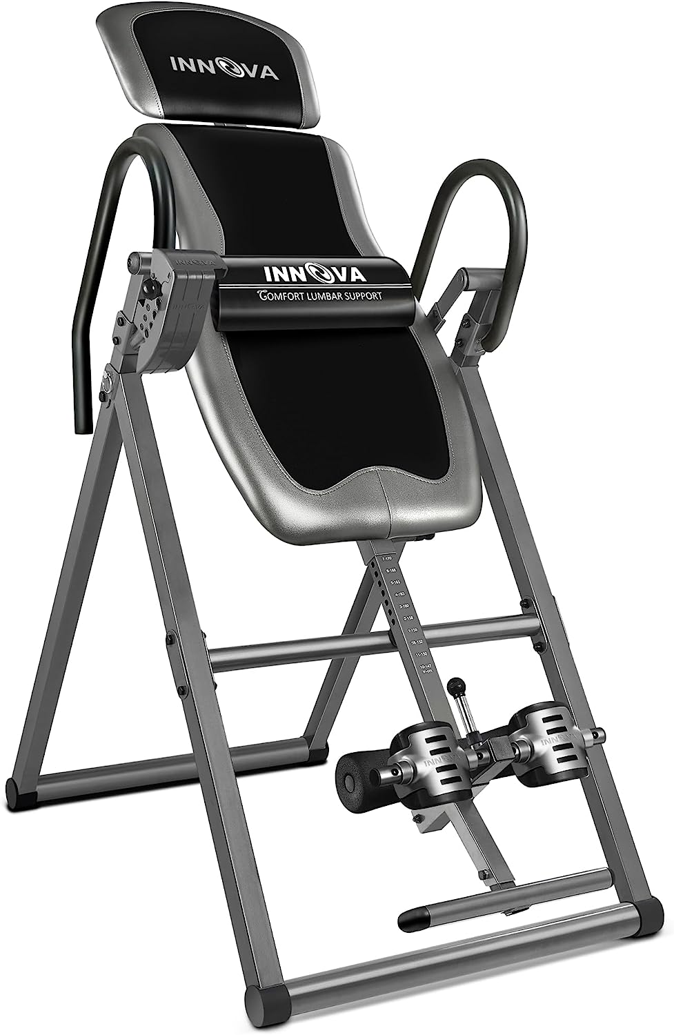 INNOVA HEALTH AND FITNESS ITX9600 Heavy Duty Inversion Table, Standard Ankle Holding System