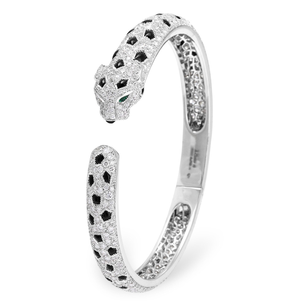 Cartier Panthère Bracelet 18K White Gold N6722400
