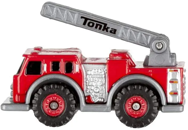 Tonka – Micro Metals Multipack – Police Cruiser, Fire Truck, Garbage Truck, Dump Truck (Blind)