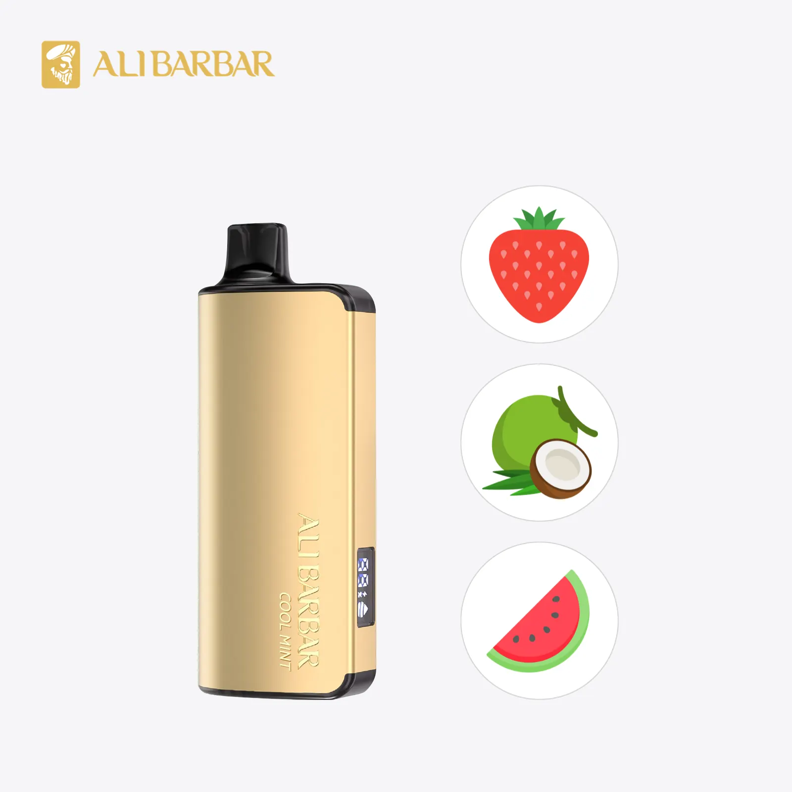ALIBARBAR INGOT Strawberry Coconut Watermelon (1pcs)