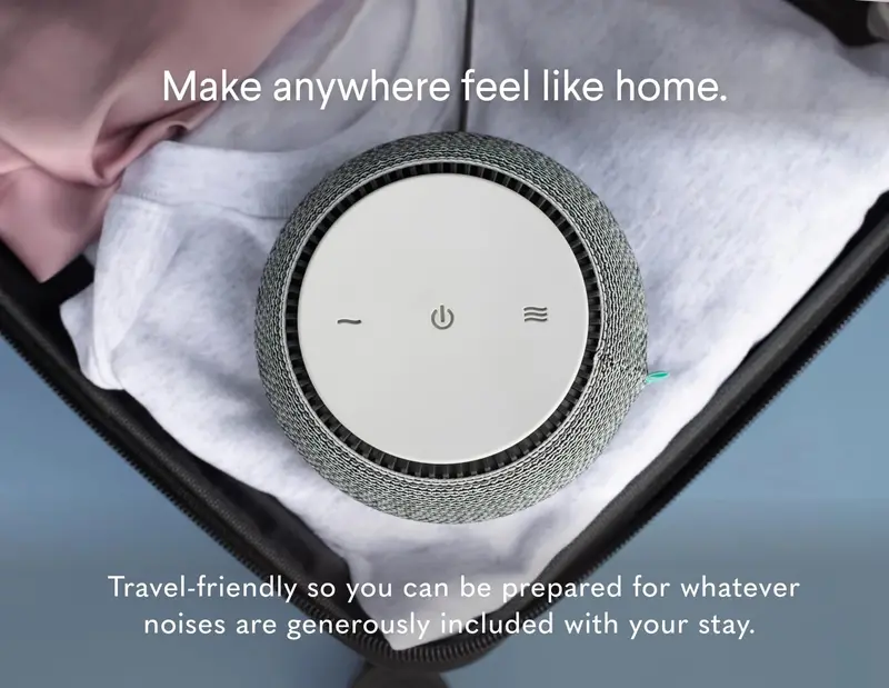SNOO Smart White Noise Machine – Built-in Real Fan for Soothing Sound Therapy