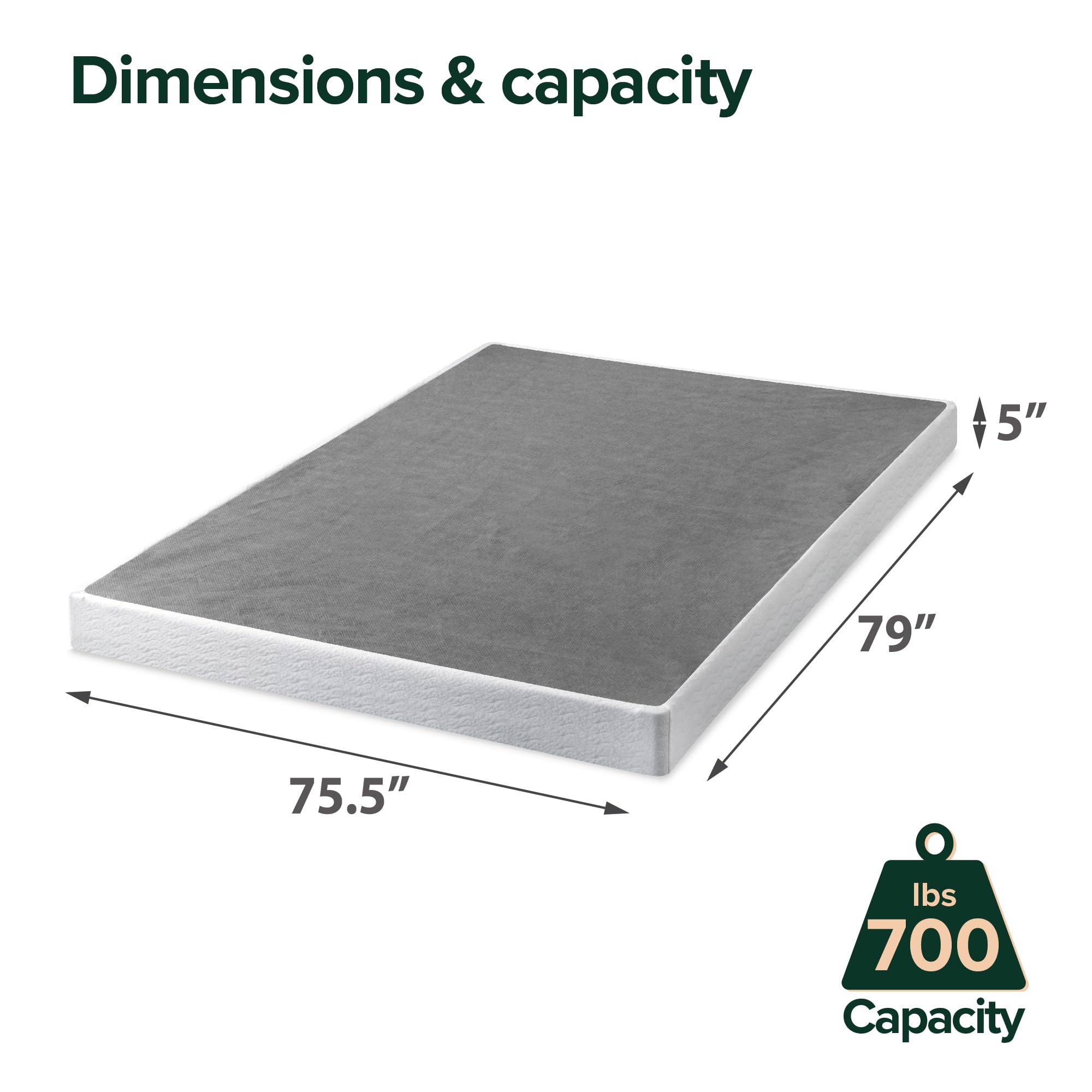 Zinus Mattress Foundation structure assembly