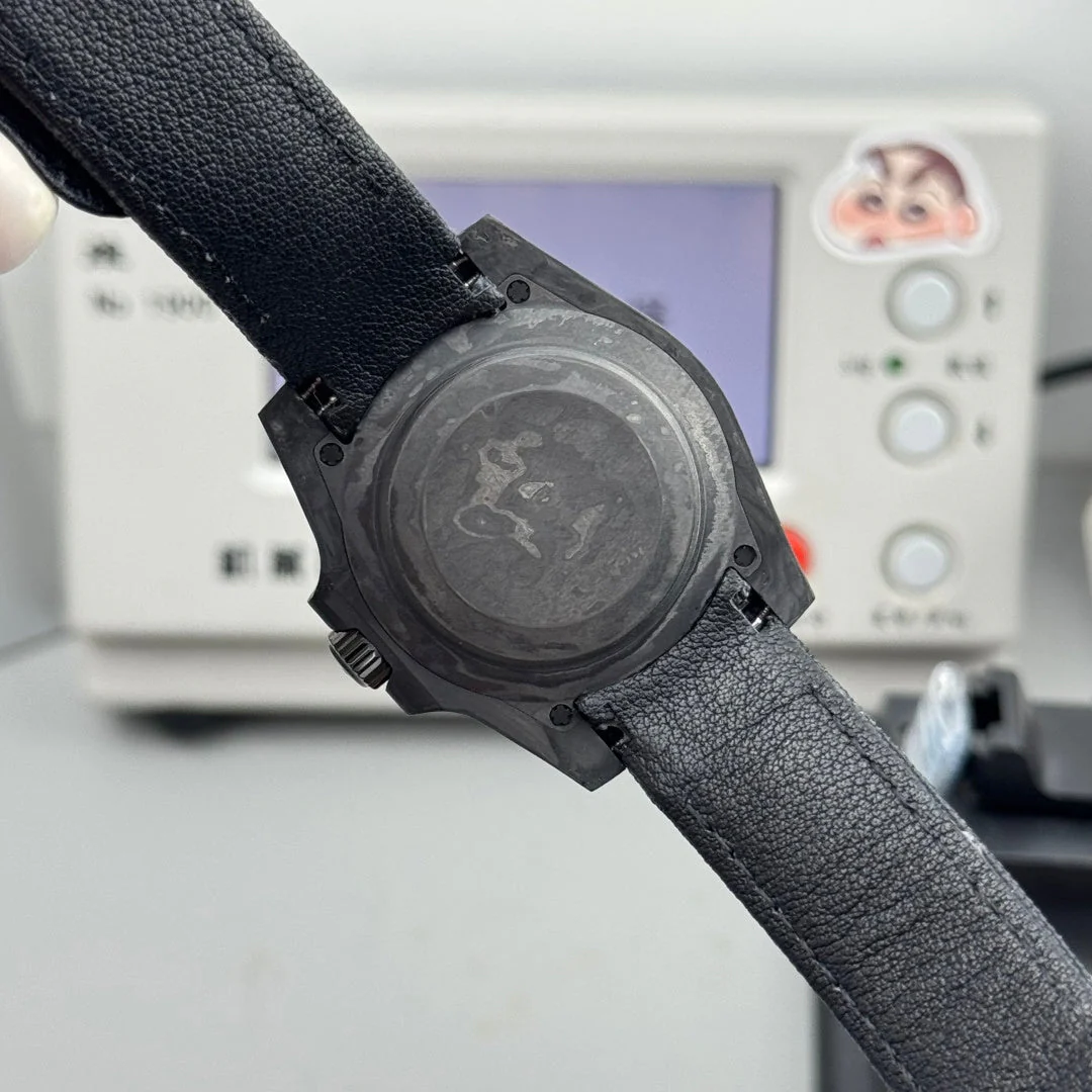 Rolex Submariner Date Custom Carbon Black Green Dial
