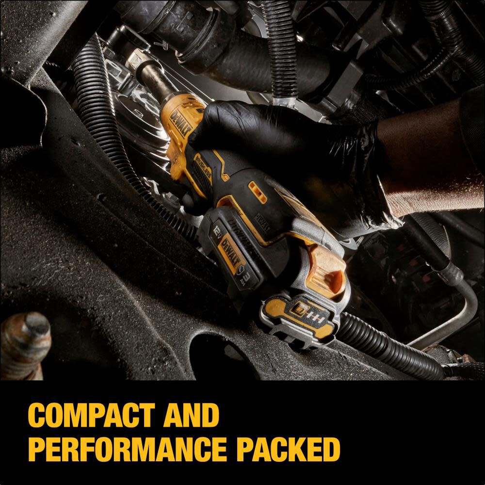 DEWALT XTREME 12V MAX* 3/8″ Extended Reach Ratchet Brushless Bare Tool DCF503EB