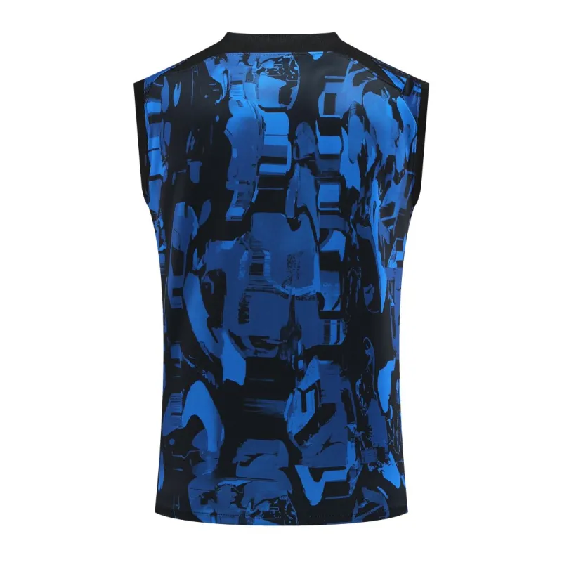 23-24 Chelsea Pre-Match Vest Jersey Blue