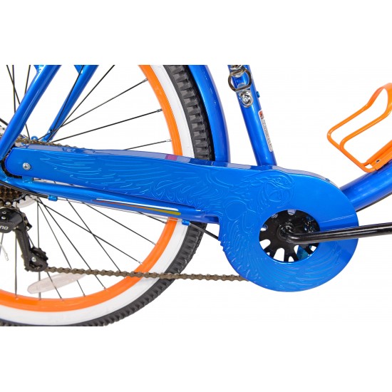 BCA 26″ Multi-Speed Cruiser Men’s Bike, Blue