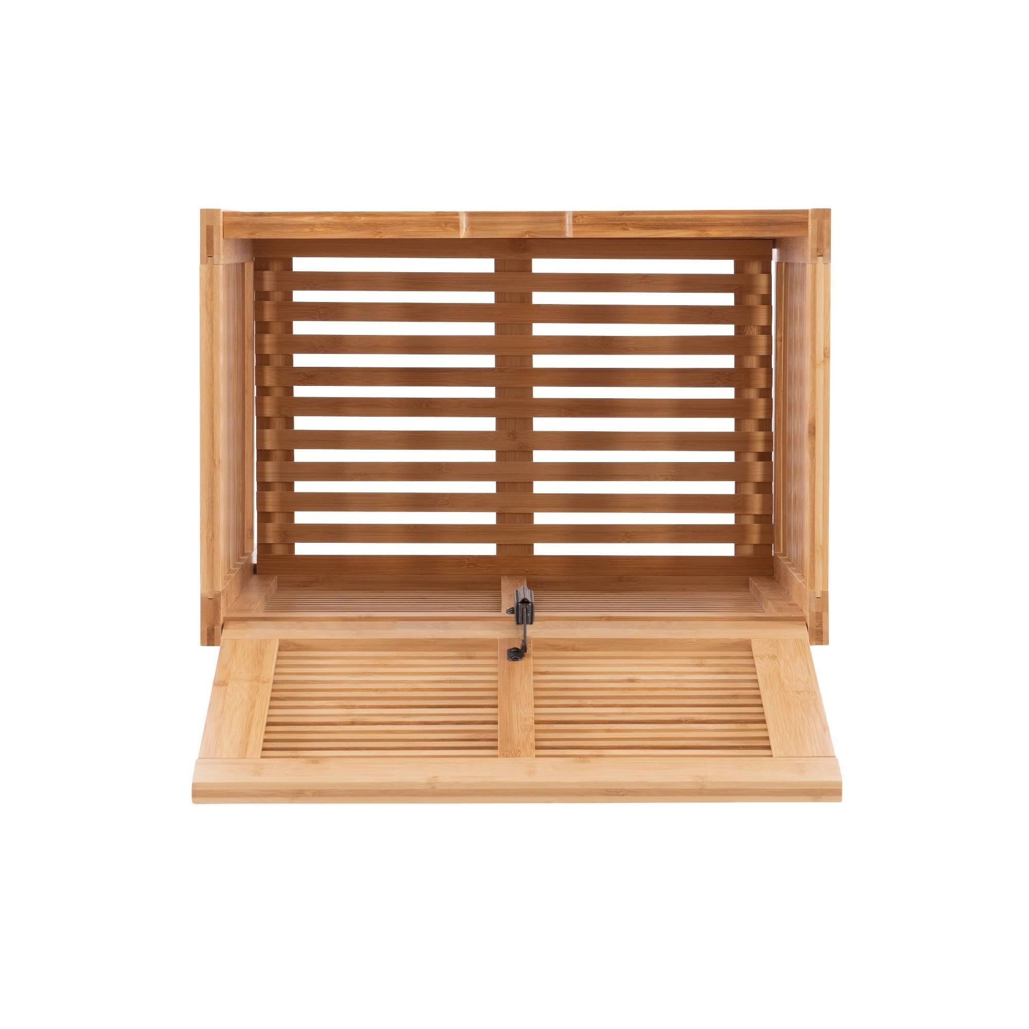 Linon Bracken Bamboo Hamper