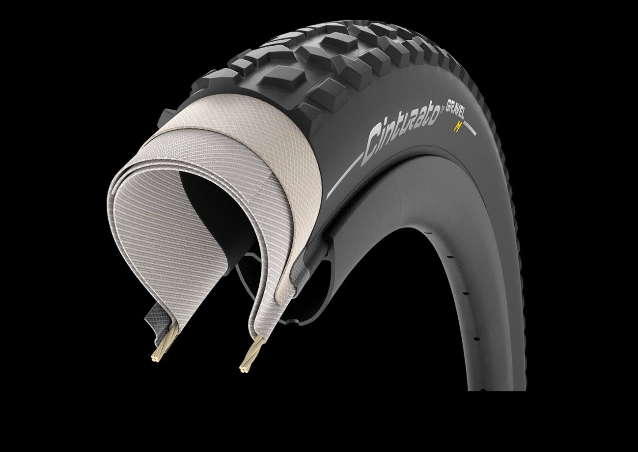 Pirelli Cinturato Gravel M Tire - Tubeless Black, 700x45c