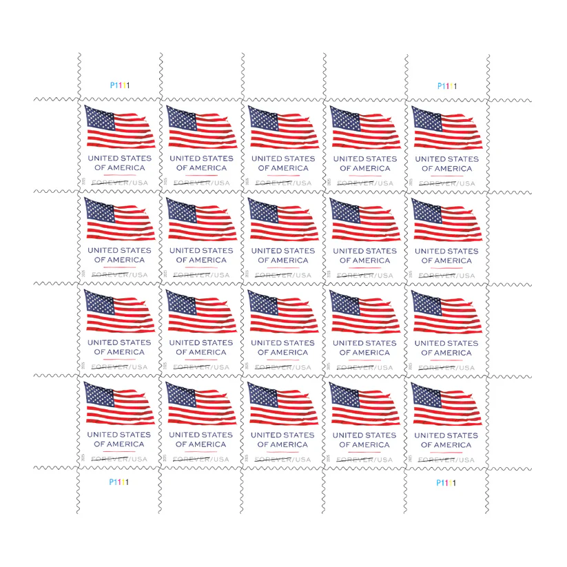 2025 US Flag Forever Stamps