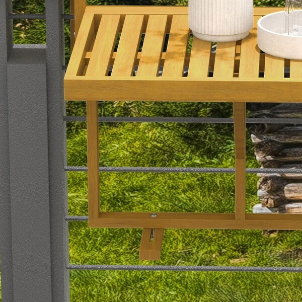 Balcony Railing Table