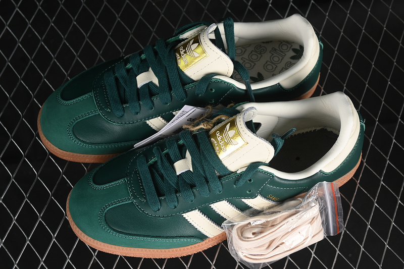 Adidas Samba Vegan White/Green/Brown IE0872