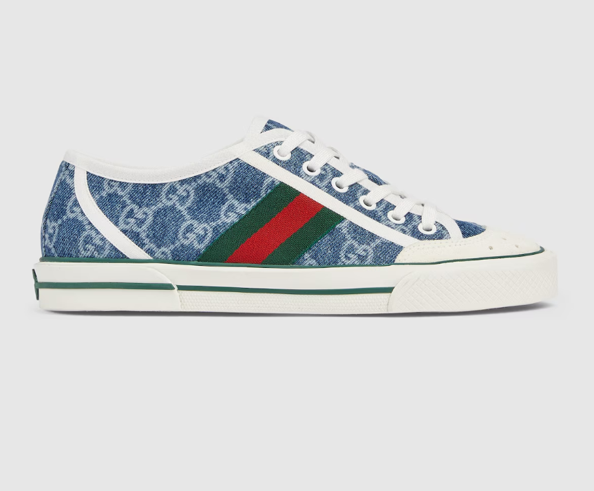 Women's Gucci Tennis 1977 sneaker Blue GG denim