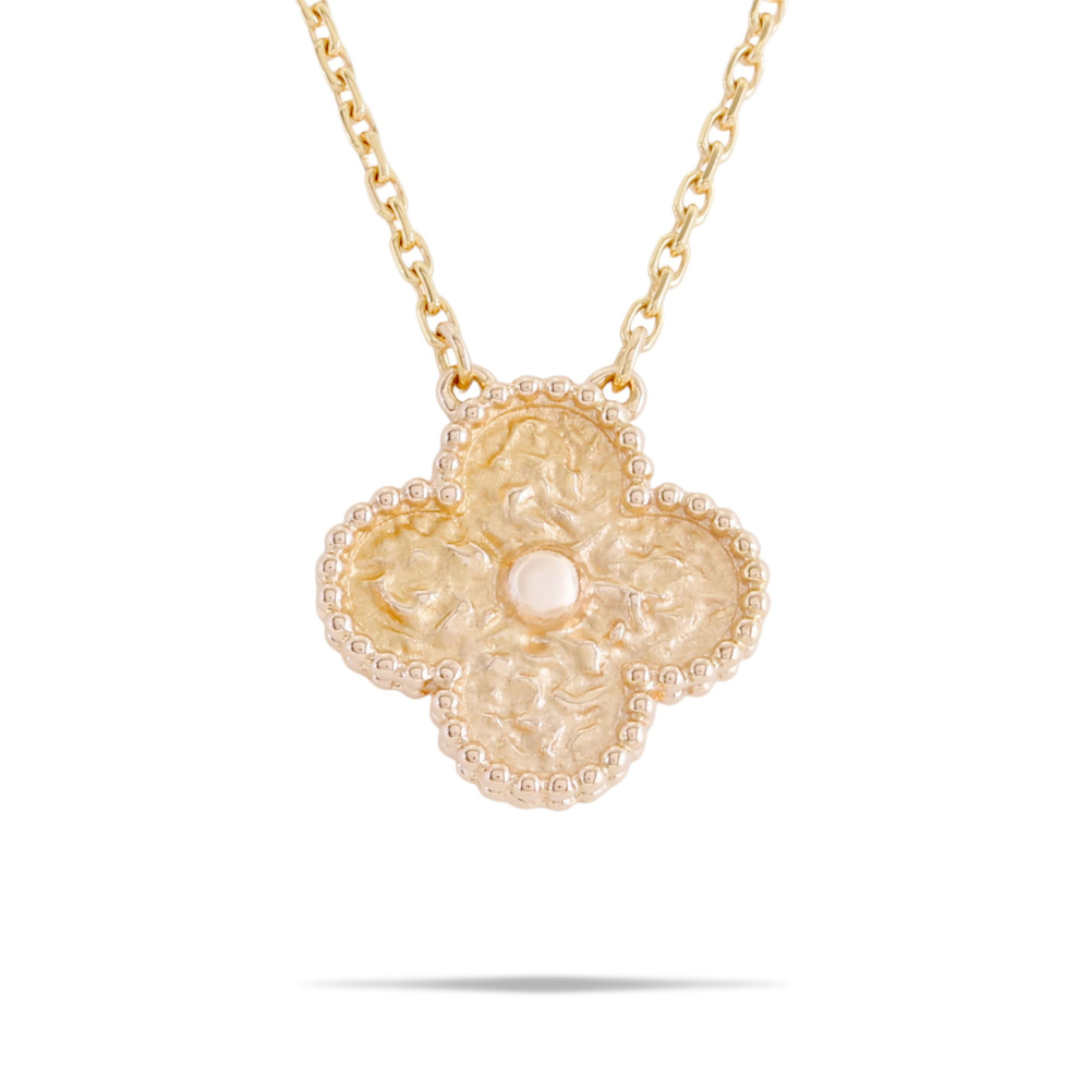 Van Cleef & Arpels Vintage Alhambra Necklace 18K Rose Gold VCARN9ZS00