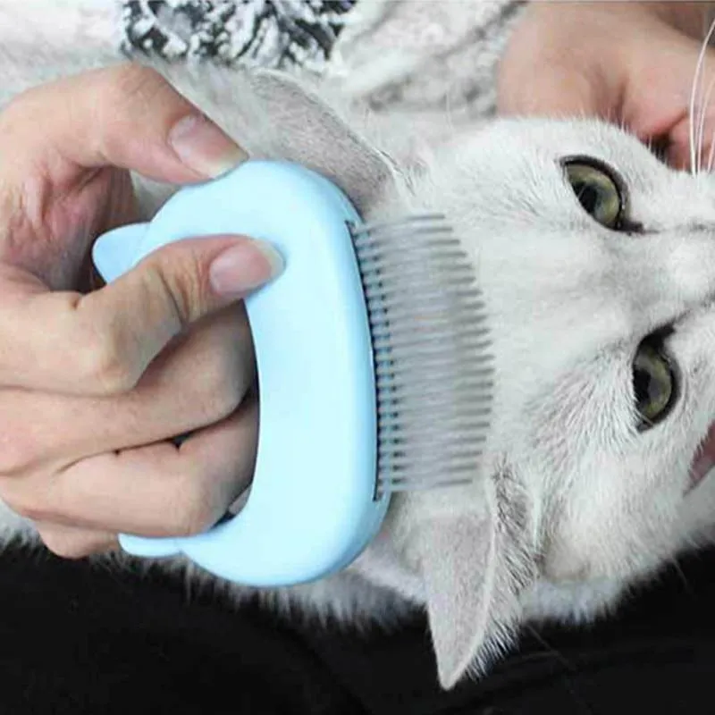 Pet Hair Removal Massaging Shell Comb - Cat Hair Removal Massaging Shell Comb
