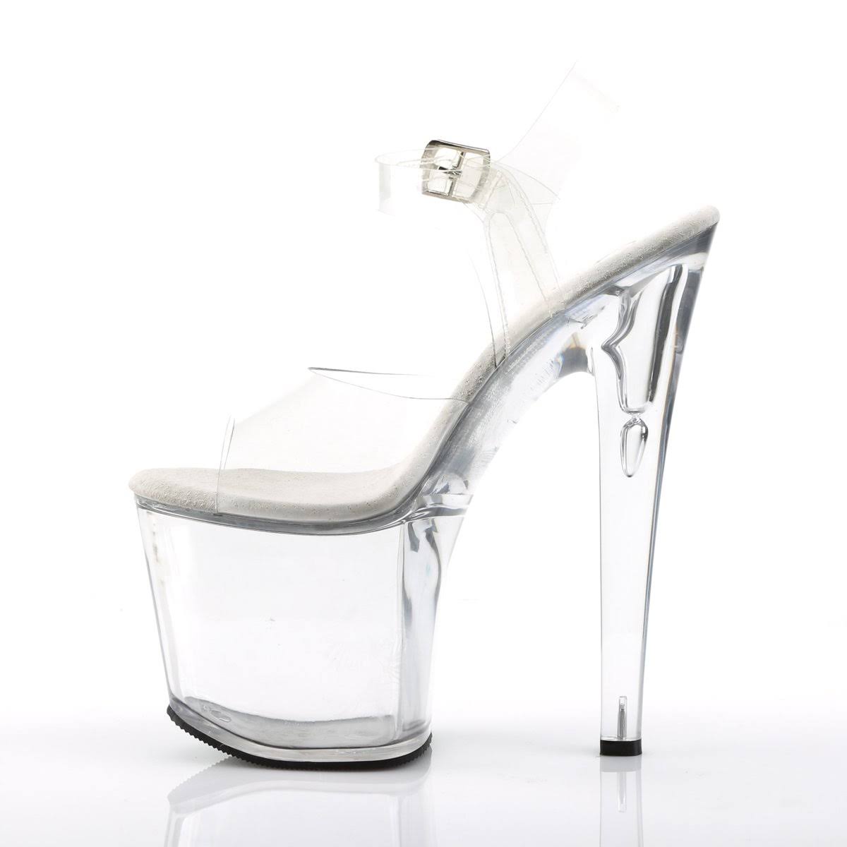 Pleaser - Taboo-708 9 / Clear/Black