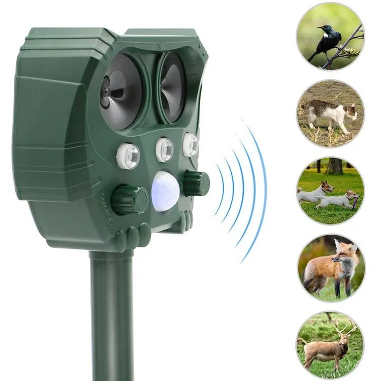 Ultrasonic Cat Repeller -Solar Powered-Get Rid of Cat