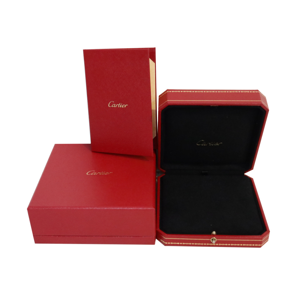 Cartier Double C Necklace 18K Rose Gold Diamond B7219300