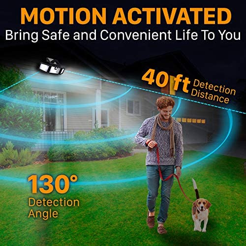 TBI Security Solar Lights Outdoor 216 LED 2200LM, 6500K