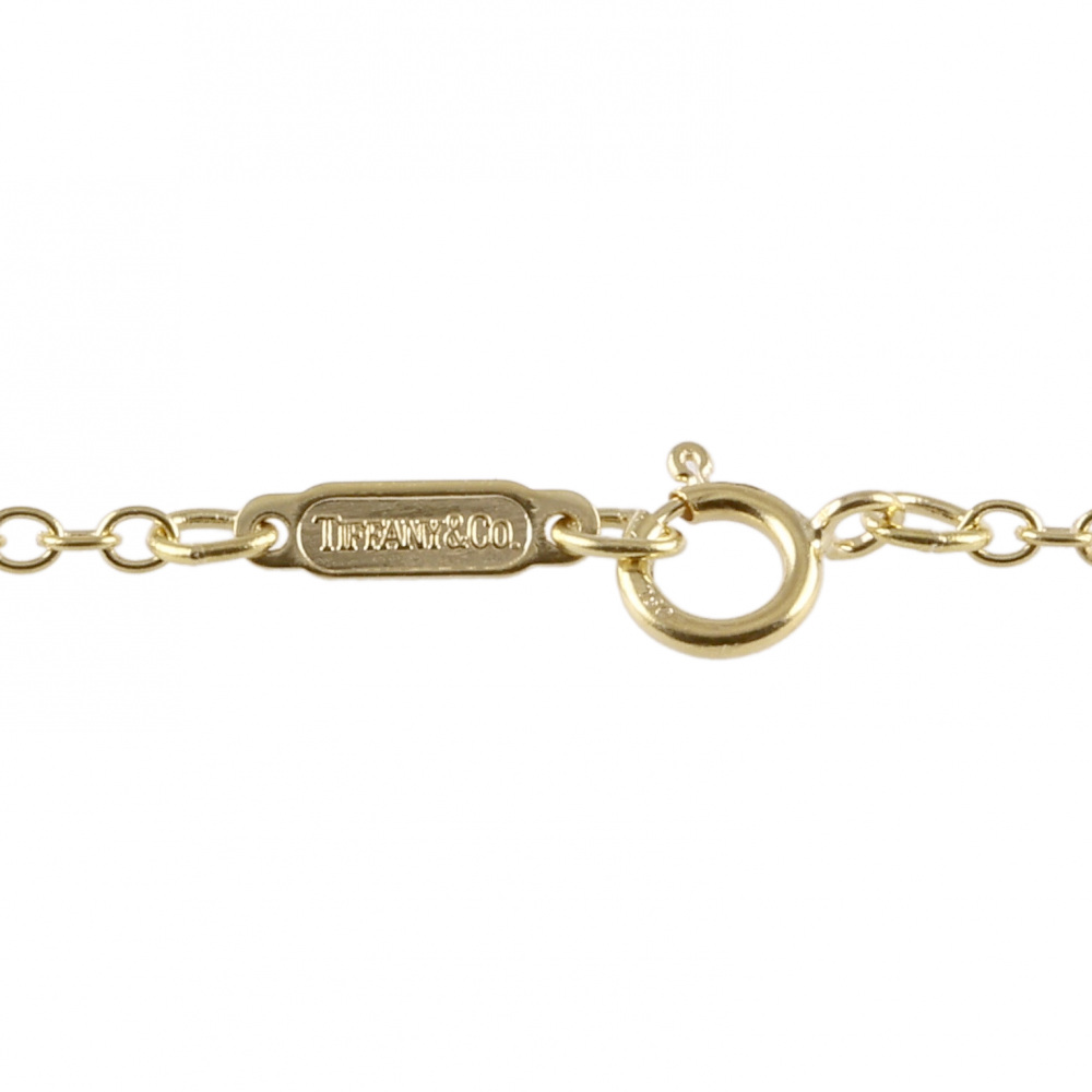 Tiffany & Co. Tiffany Signature K18YG Yellow Gold Necklace
