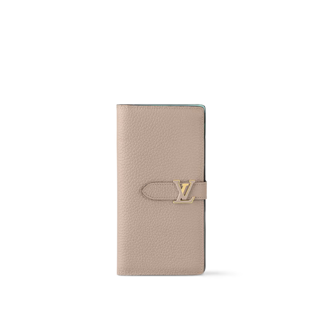 Louis Vuitton Vertical Wallet Galet Beige 7.5 Inches M81499