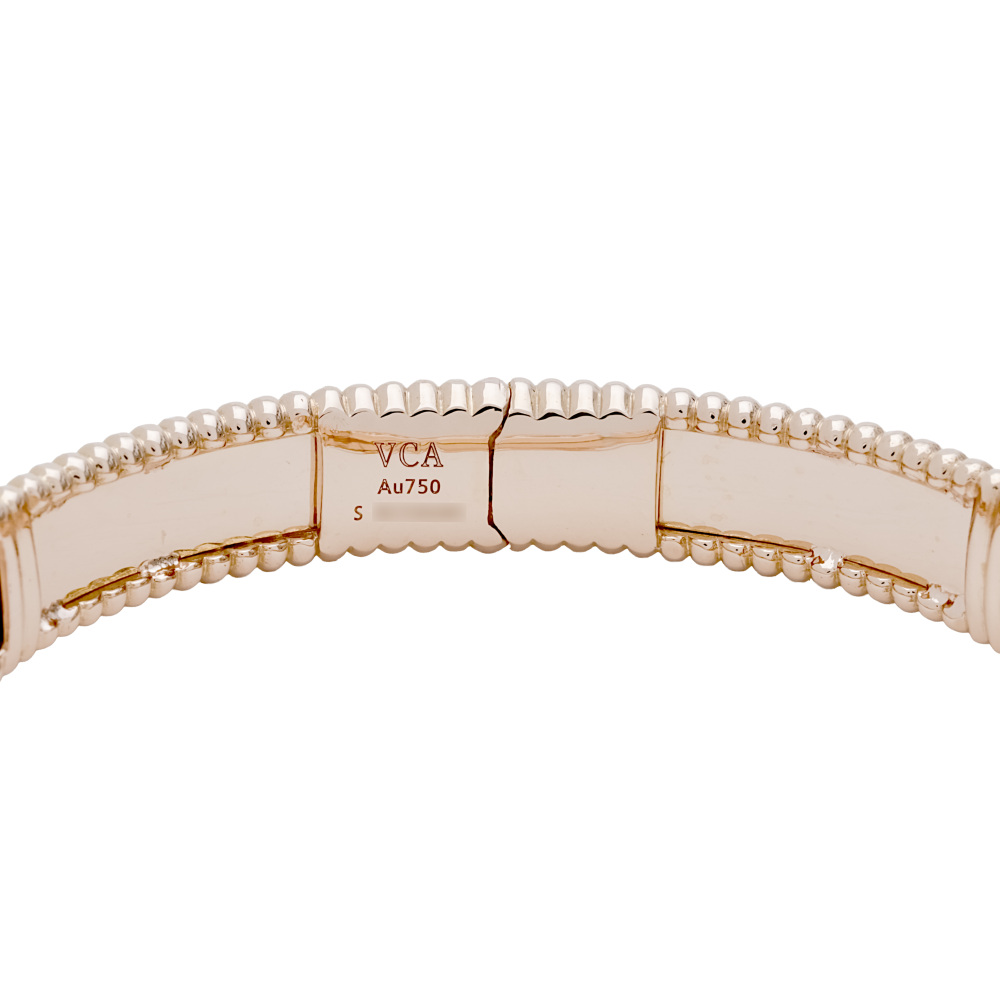 Van Cleef & Arpels Perlet Bracelet 18K Rose Gold VCARP3K400