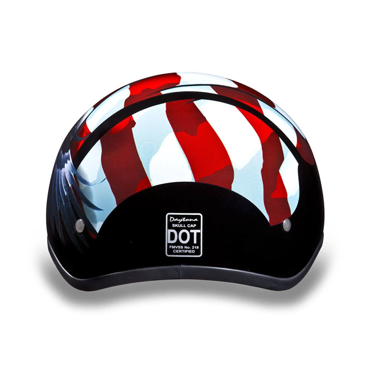 Daytona Skull Cap- w/ Freedom, Size: Xs