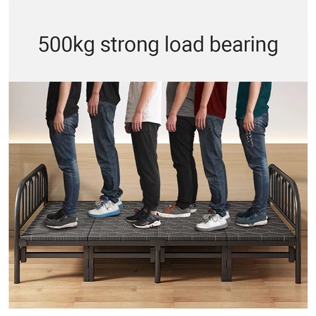 Katil Lipat Foldable Bed Frame Single Bed Foldable bed Portable Office Bed Bedroom Katil Single Besi Lipa