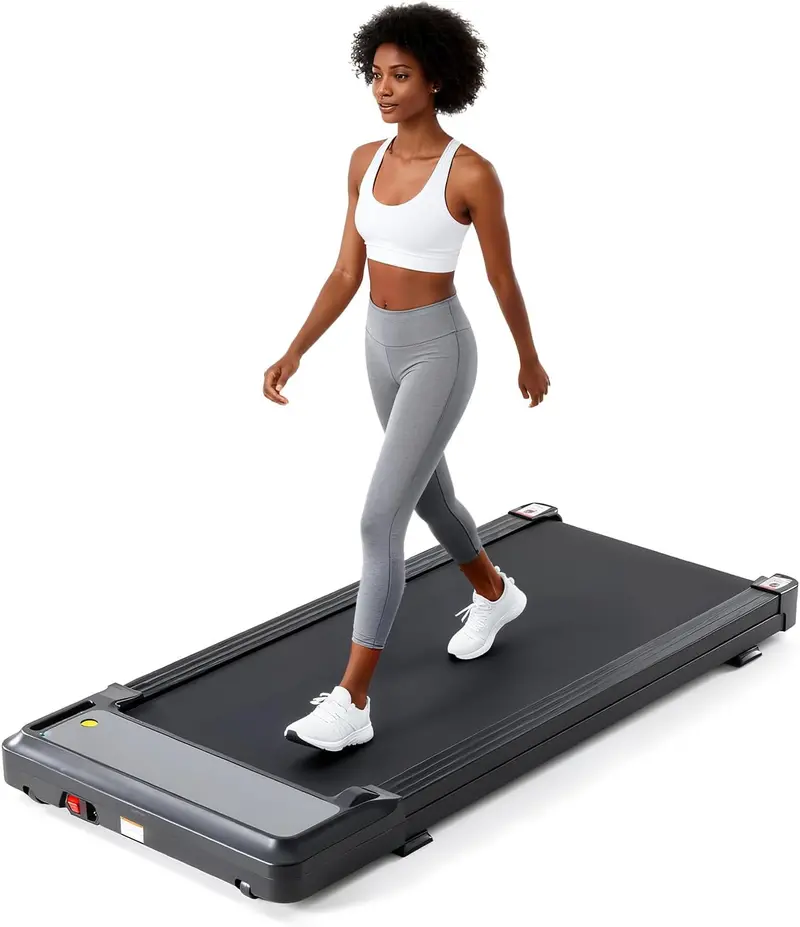 Sweetcrispy Compact Under-Desk Walking Pad – Quiet, Space-Saving Treadmill