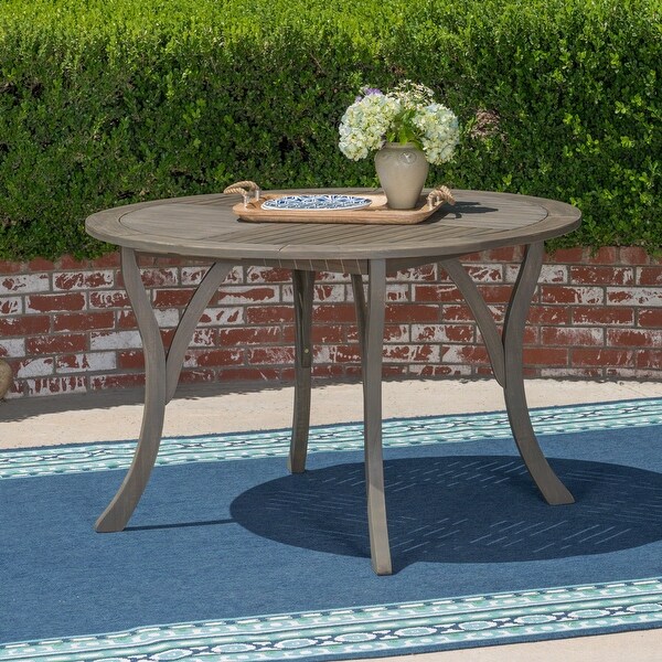 Versatile and Functional Outdoor Wood Dining Table