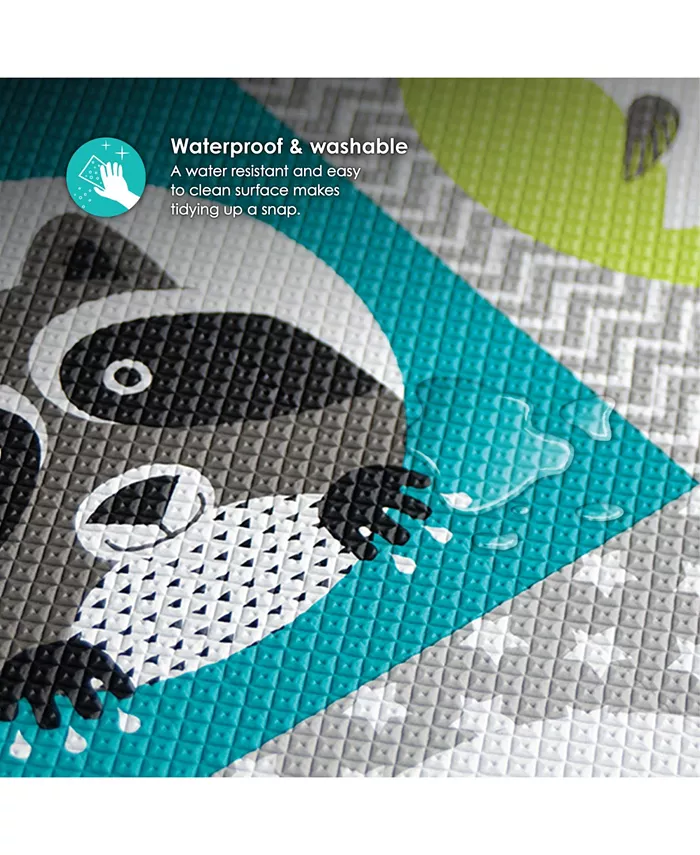 BBLandUuml;V Bbluv Multi Reversible Water Resistant Playmat Tiles