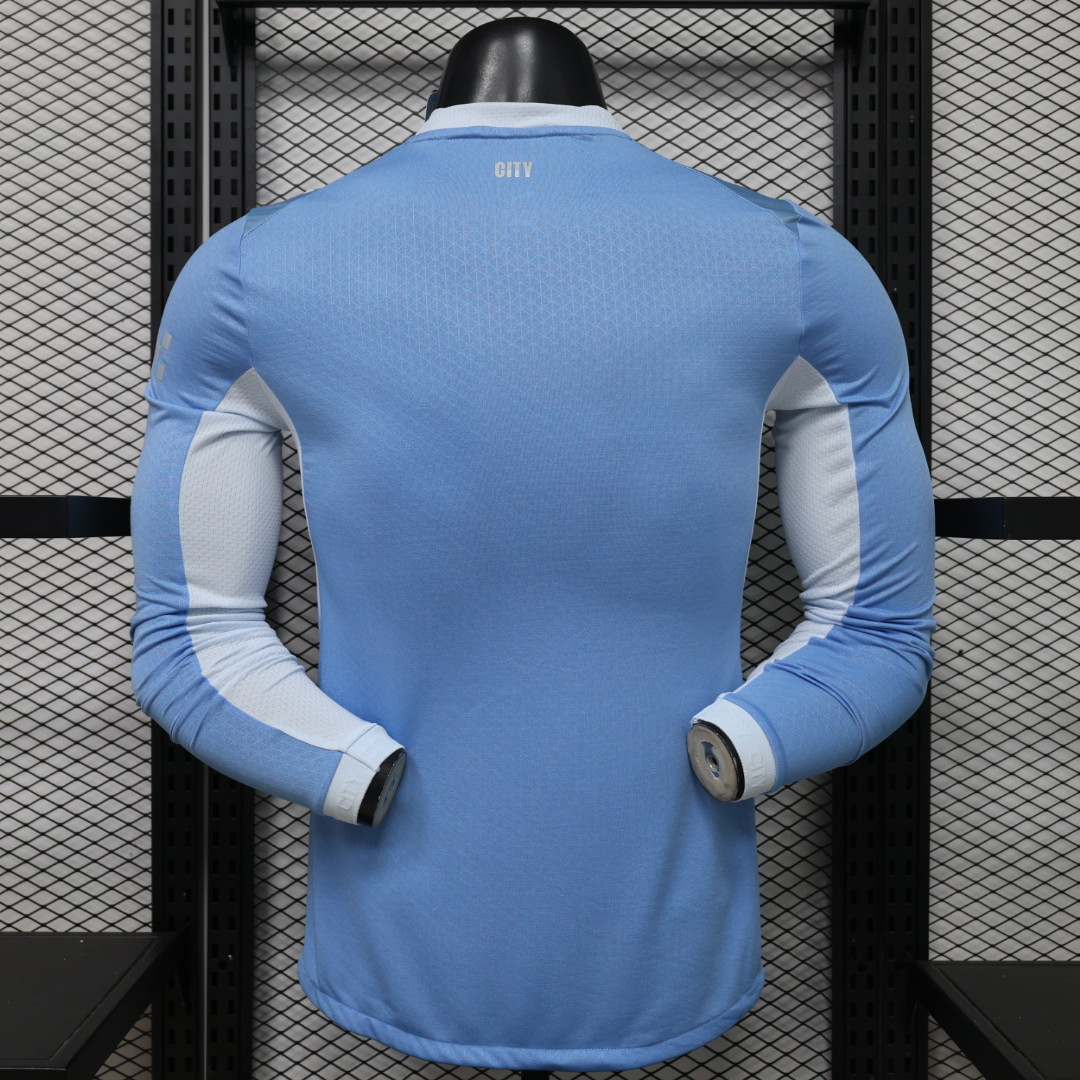 Player Version Manchester City 2026/27 Home Jersey Long Sleeves S-3XL