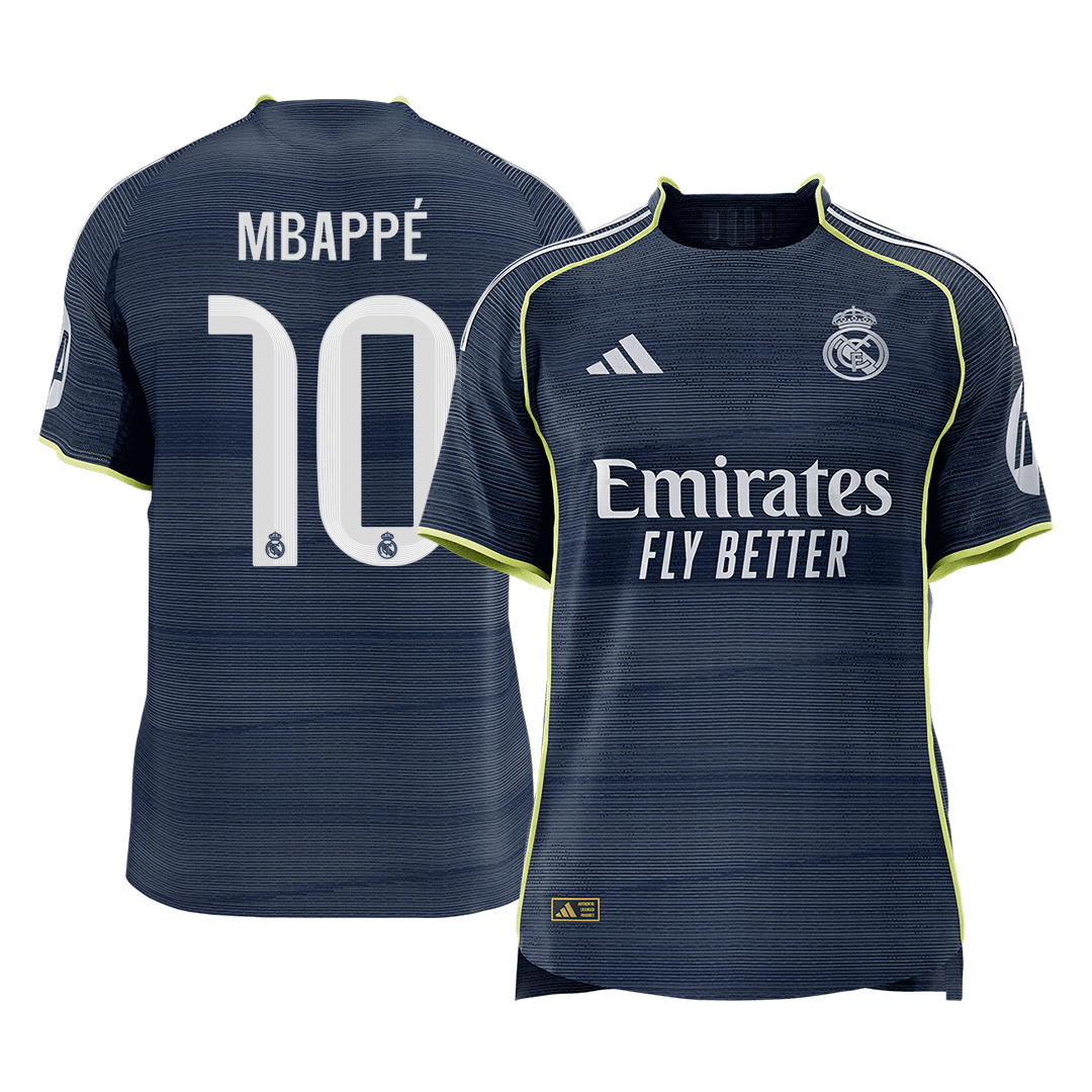 MBAPPÉ #10 Real Madrid Away Player Version Jersey 2025/26