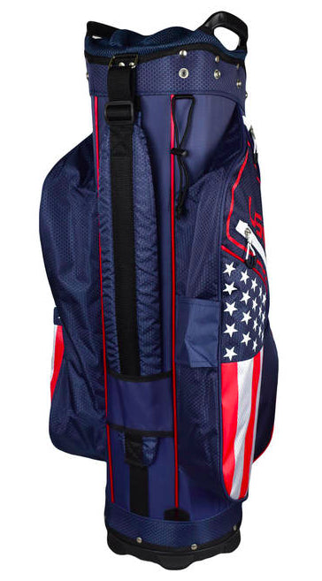 Hot-Z Golf: USA Flag Cart Bag – USA