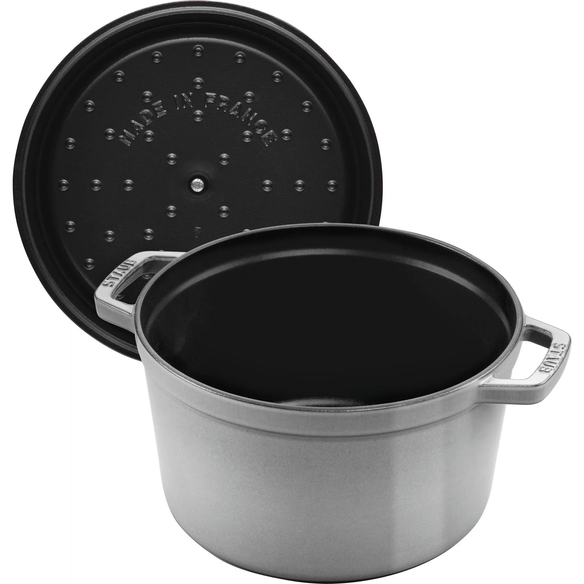 Staub 5-Quart Cast Iron Tall Cocotte - Graphite