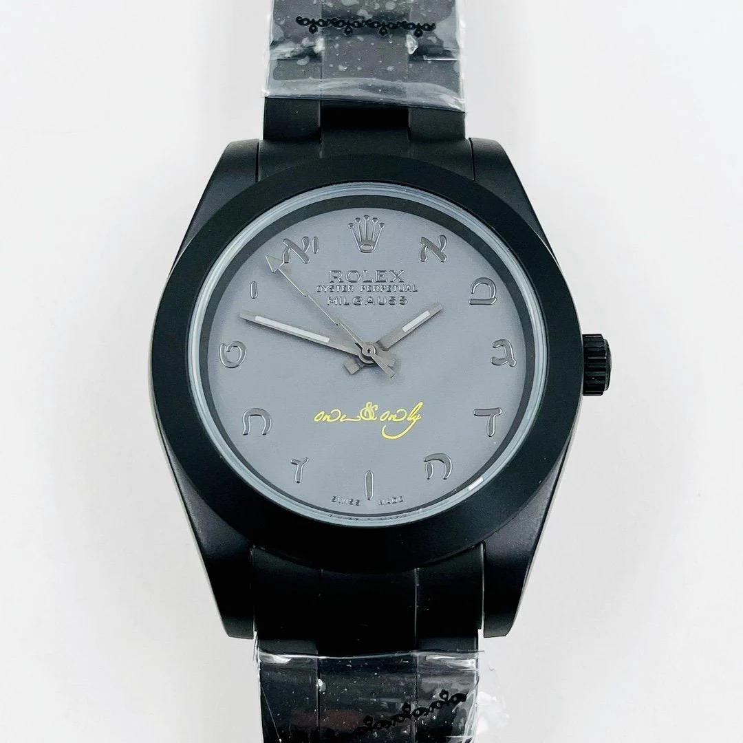 MILGAUSS CUSTOM BLACK PVD BLACK DIAL