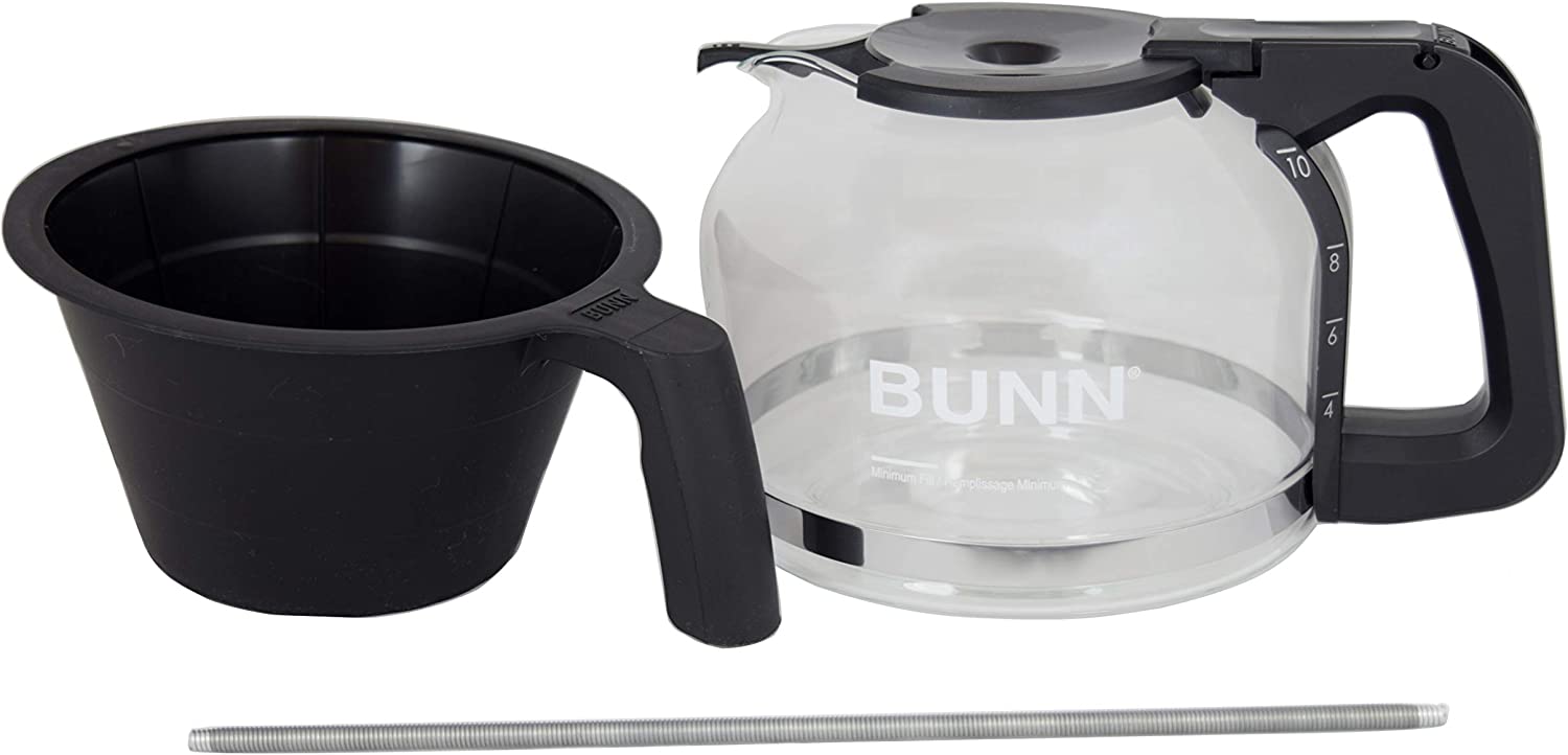 BUNN GRB Velocity Brew 10-Cup Home Coffee Brewer, Black
