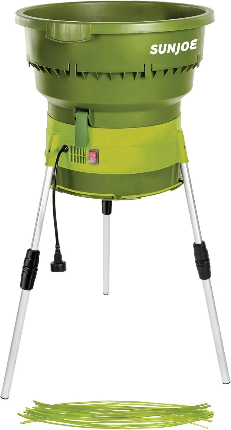 Sun Joe Electric Leaf Mulcher with Adjustable Speed Control – Up to 55 Gallons Per Minute