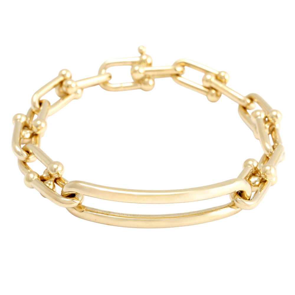 Tiffany & Co. Hardware Bracelet 18K Yellow Gold