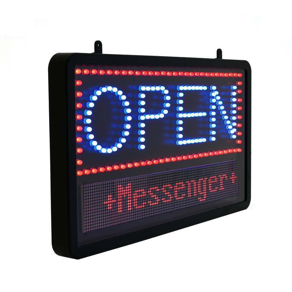 Alpine 497-10 LED Open Progammable Sign