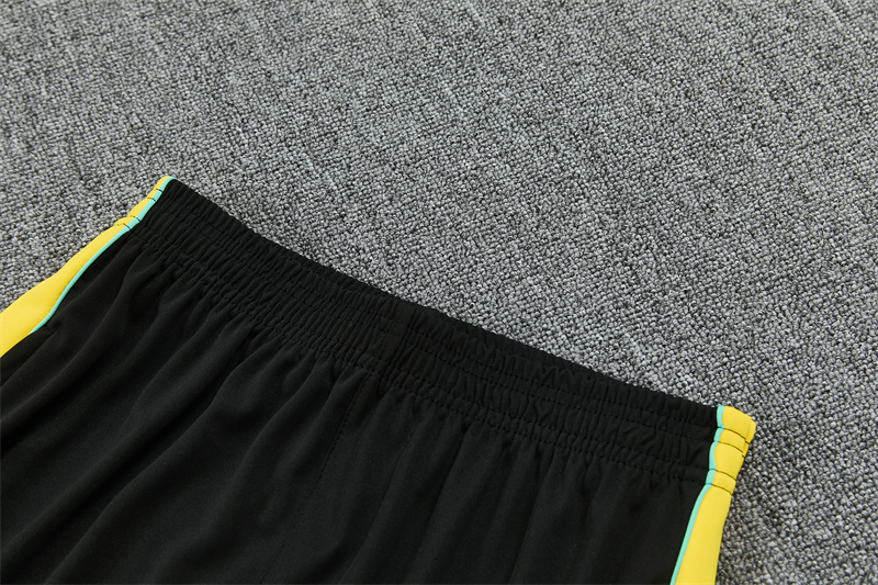 Adult / Kids 2627 Brazil Half Zipper Training Suit